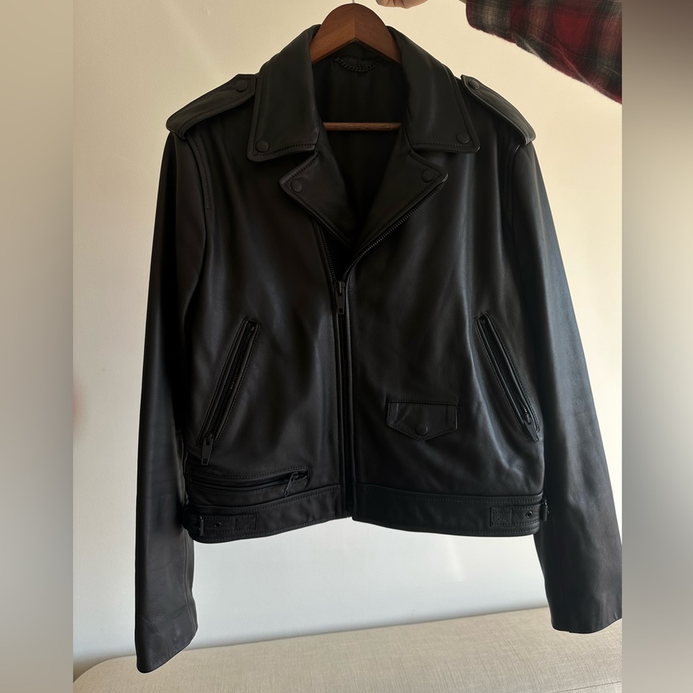 The KOOPLES biker leather jacket